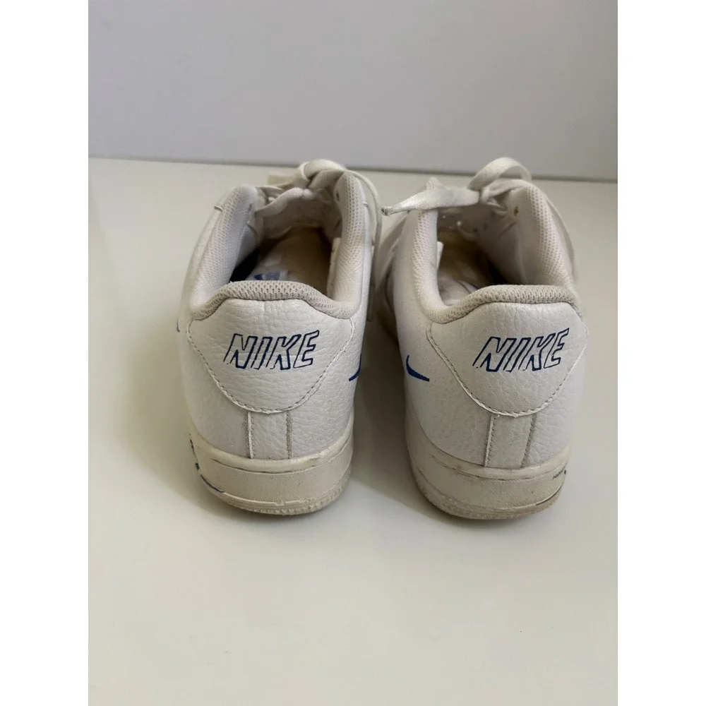 Nike Air Force 1 Low Sketch White Royal Blue CW7581-100 Mens Size 8